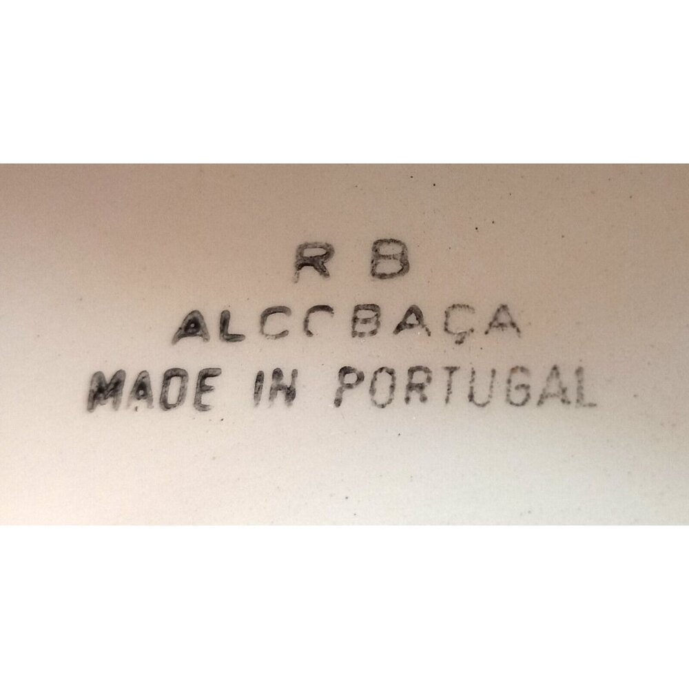 R B Alcobaca Tissue Box Cover Ceramic 4.75" x 4.75" x 5.75" Brown Decorative GUC - Picture 2 of 11